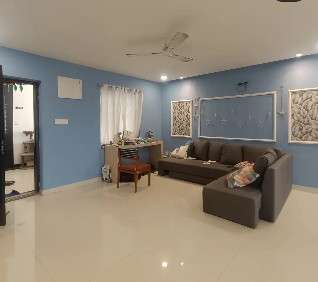 3BHK Semi-Furnished Flat for Rent – Kondapur