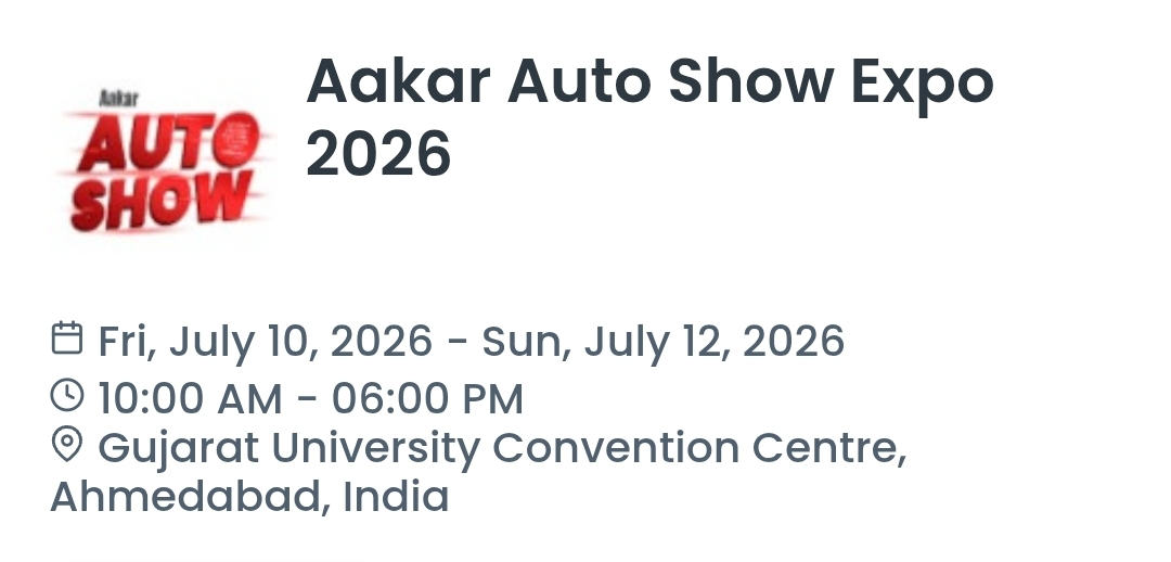 Aakar Auto Show Expo 2026