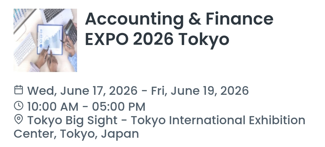 Accounting & Finance EXPO 2026 Tokyo