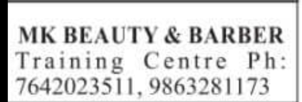 Admission Open at MK Beauty & Barber Training Centre