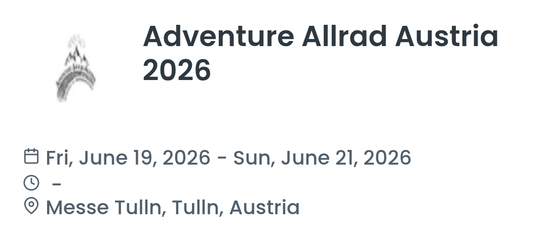 Adventure Allrad Austria 2026