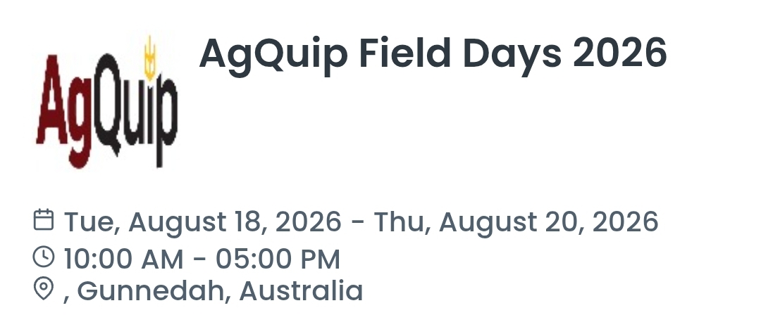 AgQuip Field Days 2026