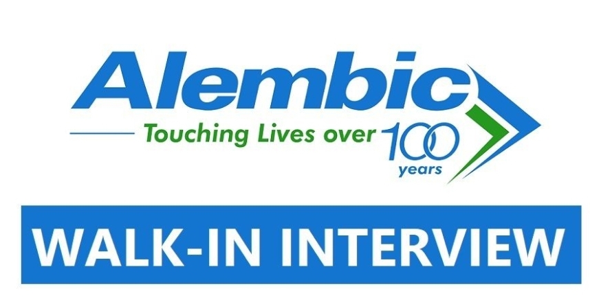 Alembic Pharmaceuticals – Walk-In