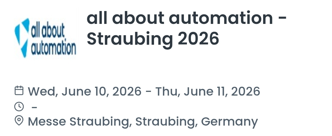 all about automation - Straubing 2026
