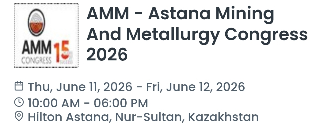 AMM - Astana Mining And Metallurgy Congress 2026
