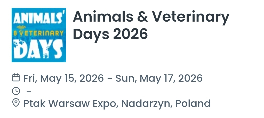 Animals & Veterinary Days 2026