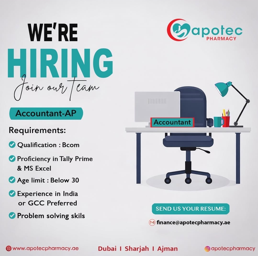 Apotecpharmacy is Hiring!!!!!