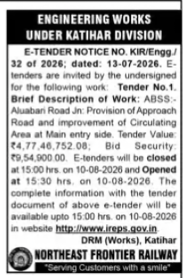 Approach Road and Circulating Area Development at Aluabari Road Junction