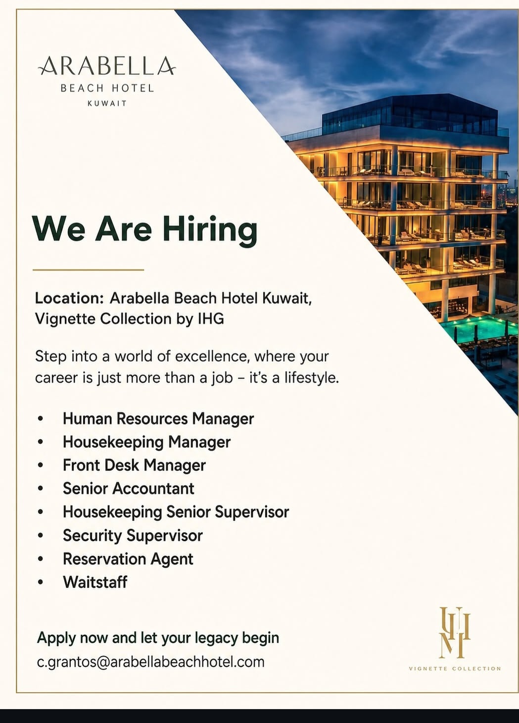 ARABELL A BEACH HOTEL – KUWAIT Vignette Collection by IHG