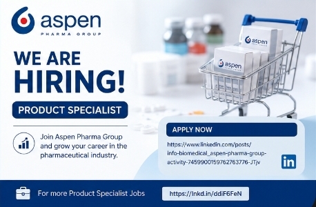 Aspen Pharma Group UAE – Hiring Product Specialist