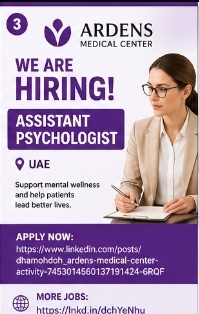Assistant Psychologist – UAE