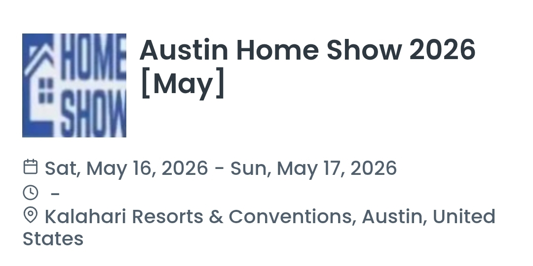 Austin Home Show 2026 [May]
