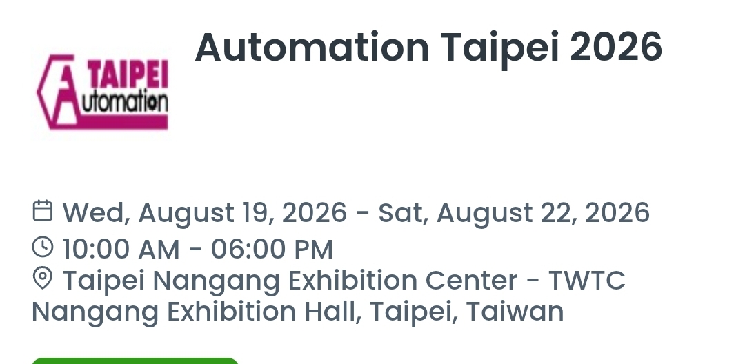 Automation Taipei 2026