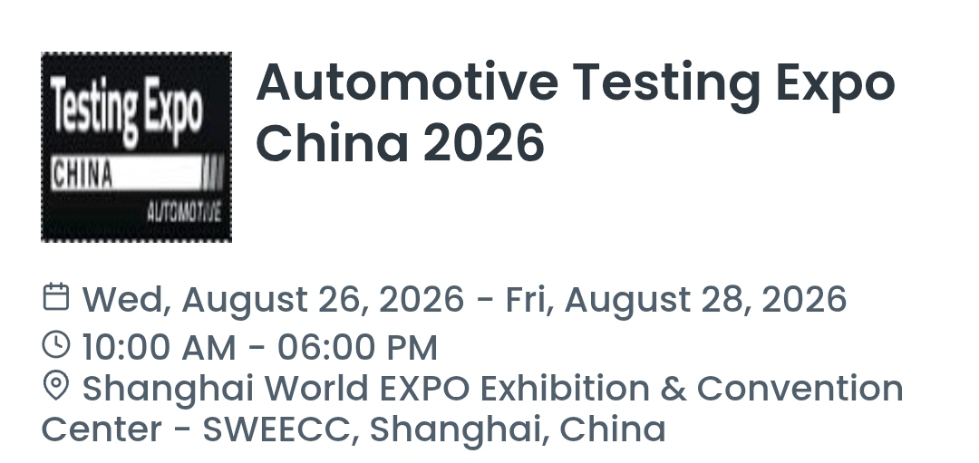 Automotive Testing Expo China 2026