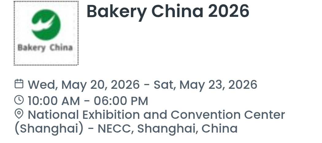 Bakery China 2026