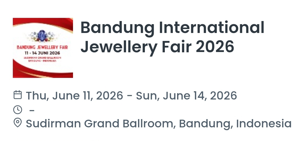 Bandung International Jewellery Fair 2026