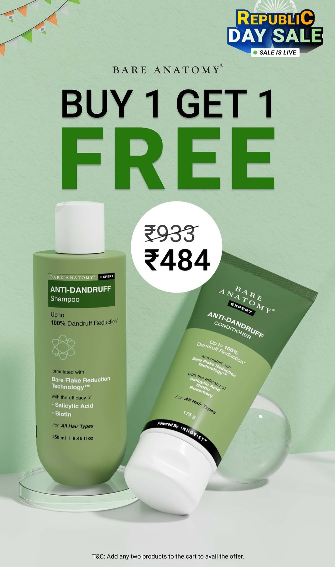 🎉 Bare Anatomy Republic day sale 🎉