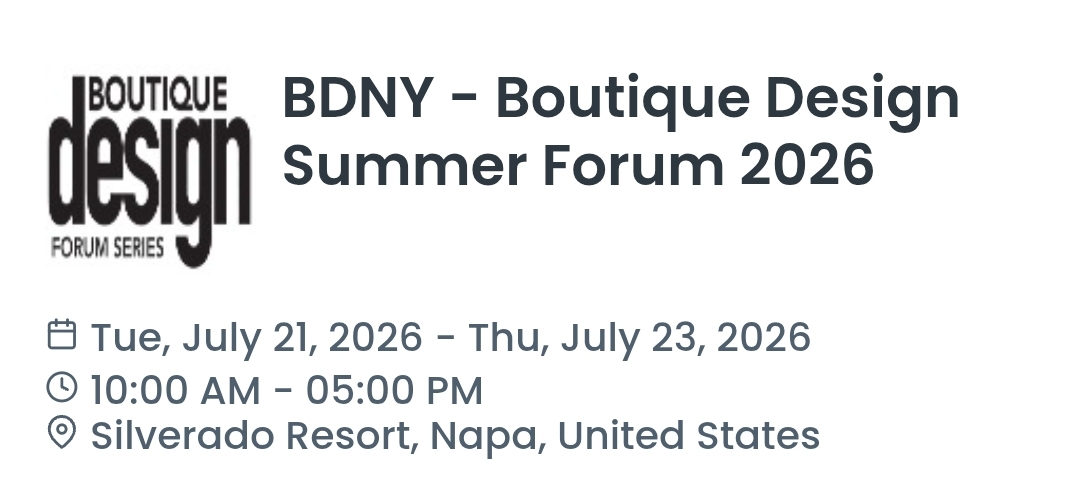 BDNY - Boutique Design Summer Forum 2026
