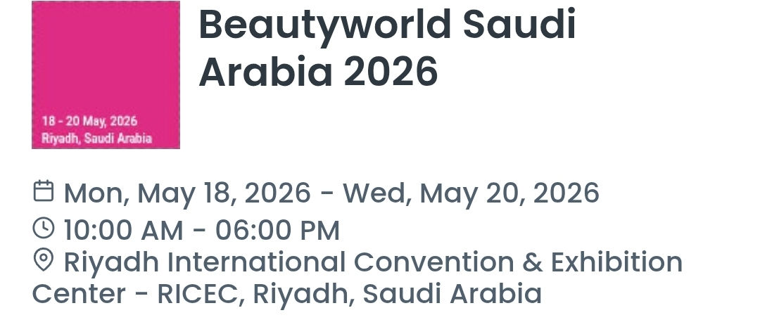 Beautyworld Saudi Arabia 2026