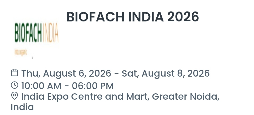 BIOFACH INDIA 2026