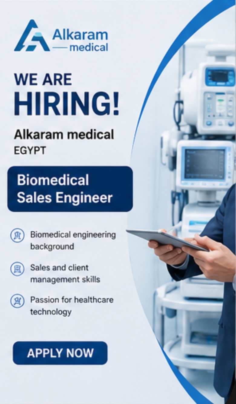 Biomedical Sales Engineer – Egypt | Alkaram Medical