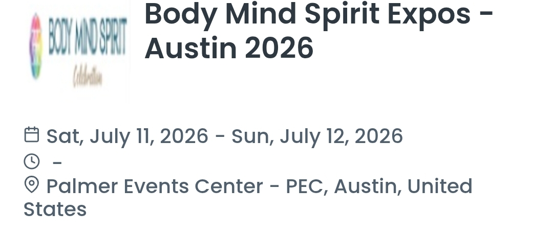 Body Mind Spirit Expos - Austin 2026