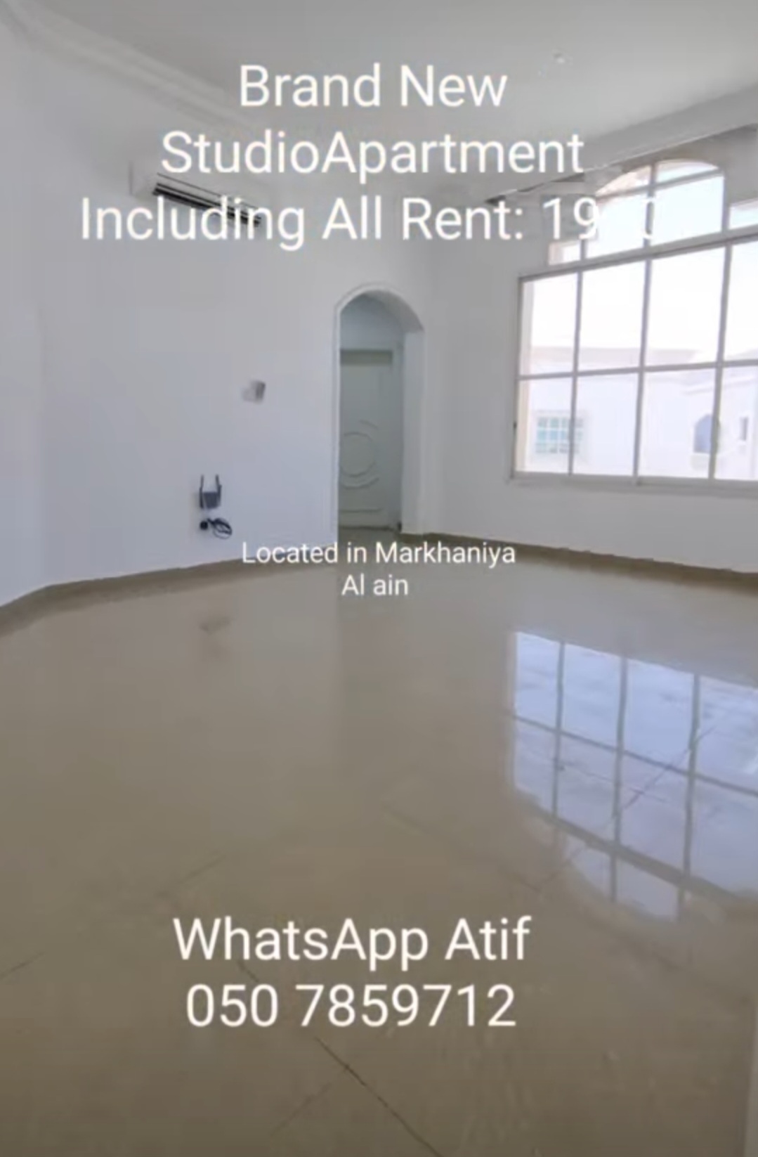 Budget Studio Apartment – Al Ain