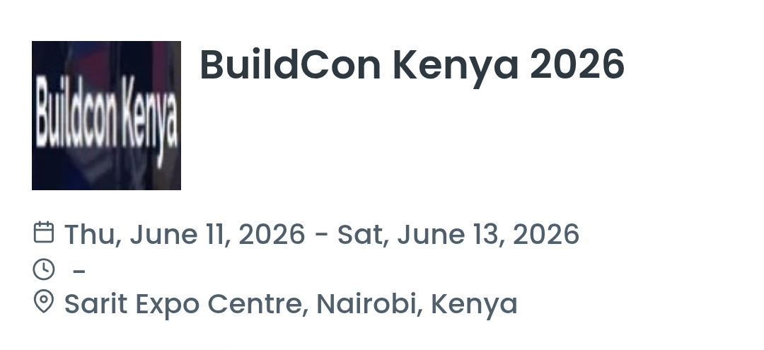 BuildCon Kenya 2026