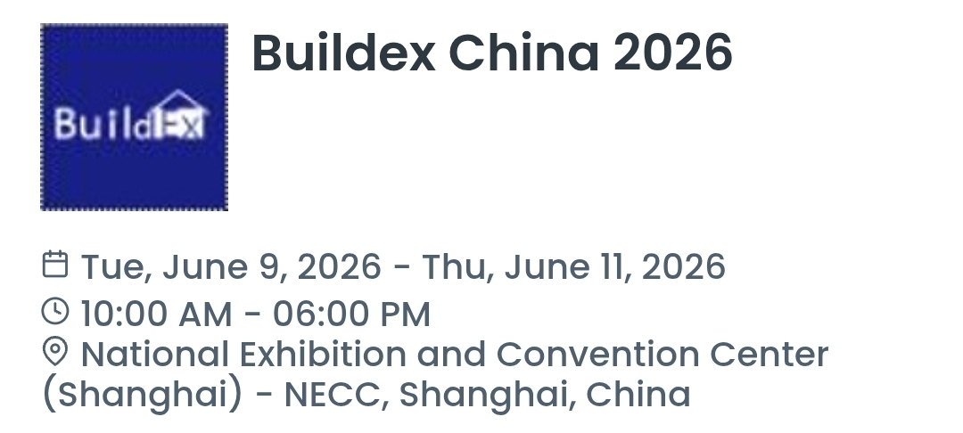 Buildex China 2026