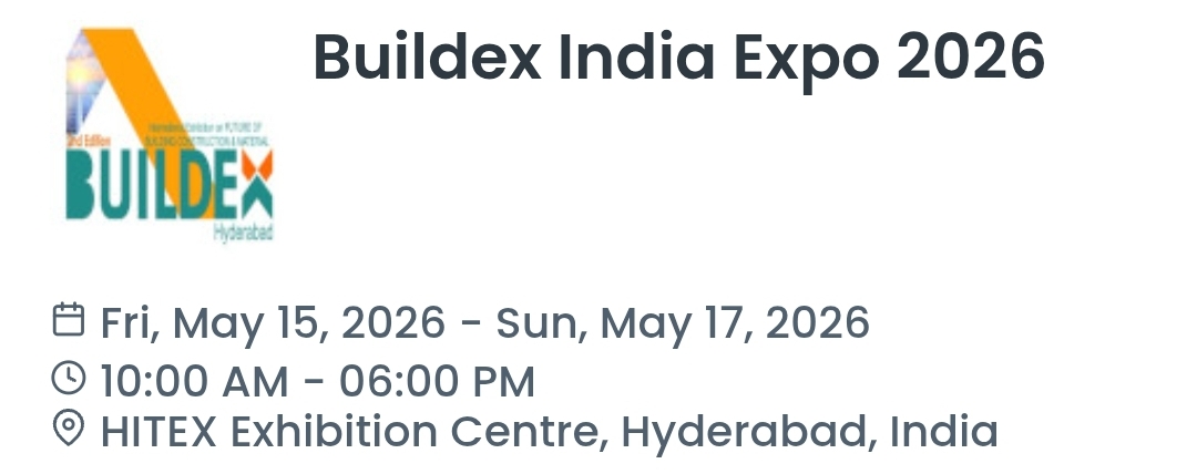 Buildex India Expo 2026