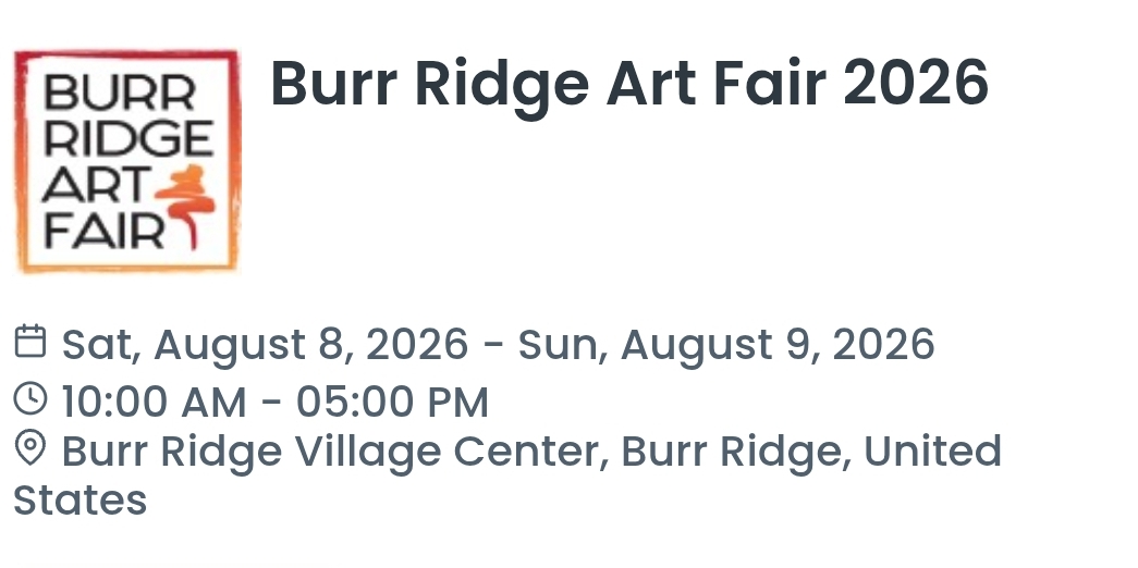 Burr Ridge Art Fair 2026