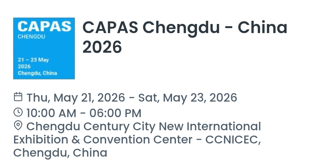 CAPAS Chengdu - China 2026