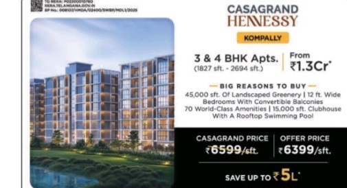CASAGRAND HENNESSY – KOMPALLY