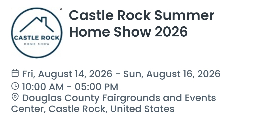 Castle Rock Summer Home Show 2026