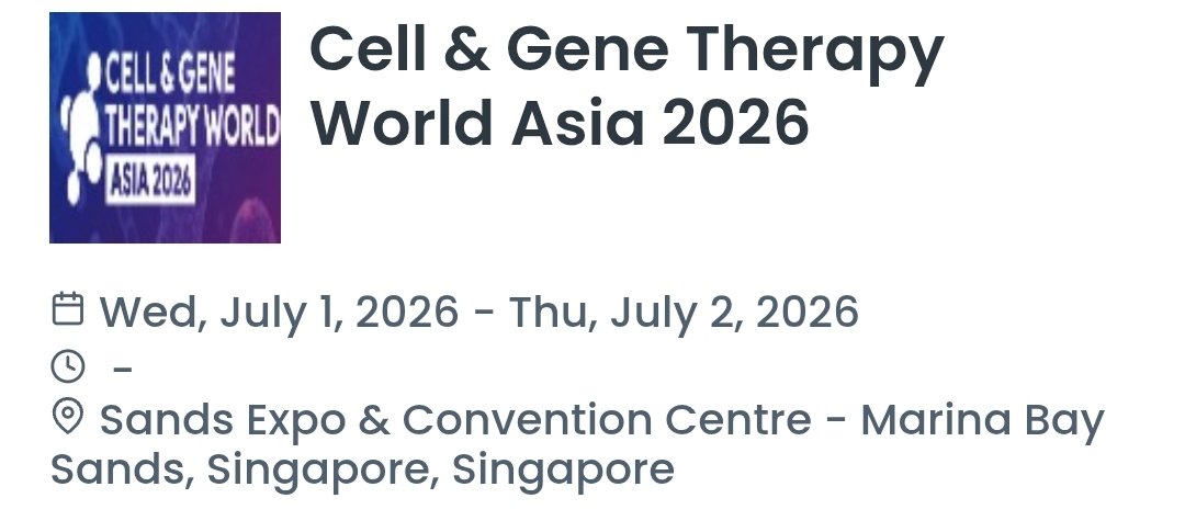 Cell & Gene Therapy World Asia 2026