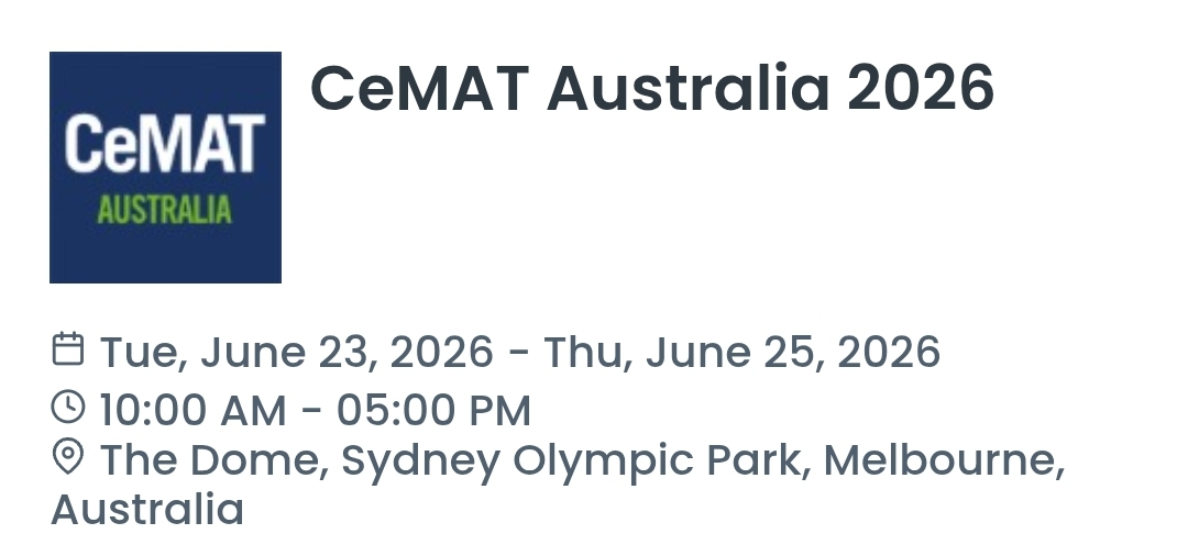 CeMAT Australia 2026