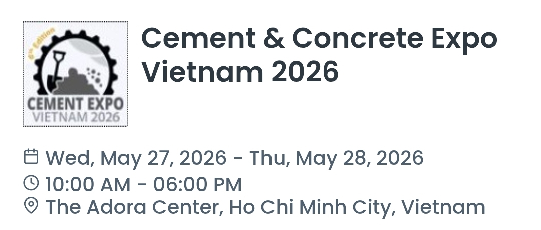 Cement & Concrete Expo Vietnam 2026