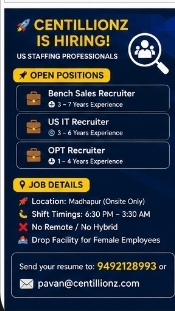 🚀 CENTILLIONZ IS HIRING!
