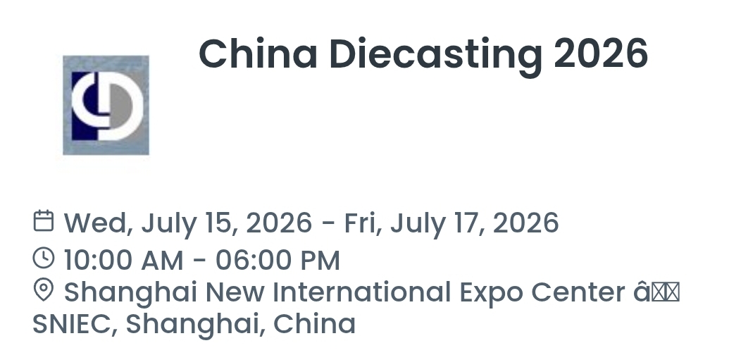 China Diecasting 2026