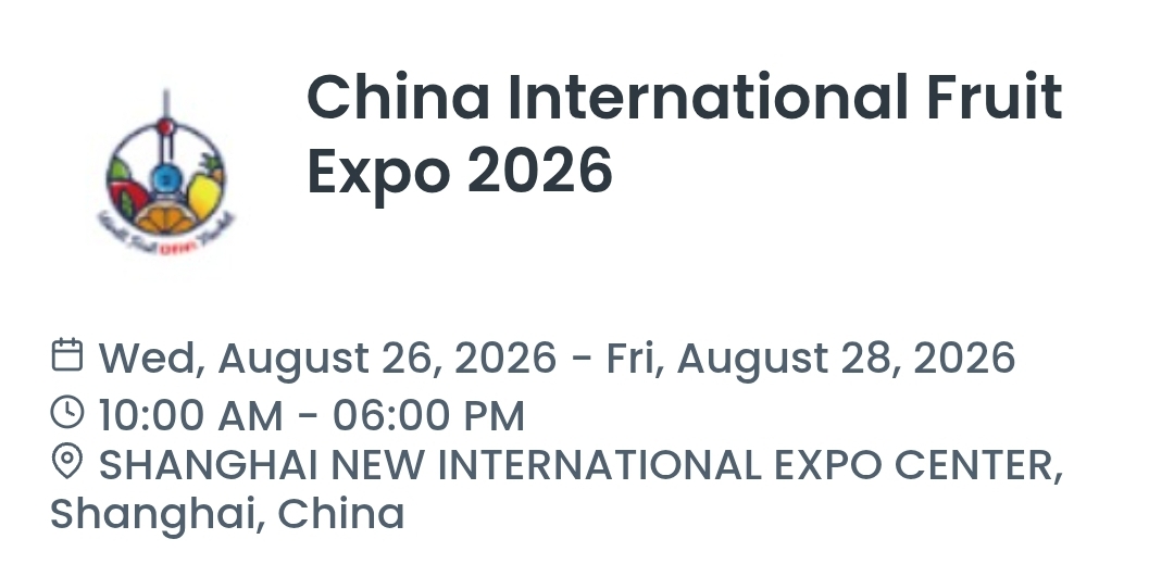 China International Fruit Expo 2026