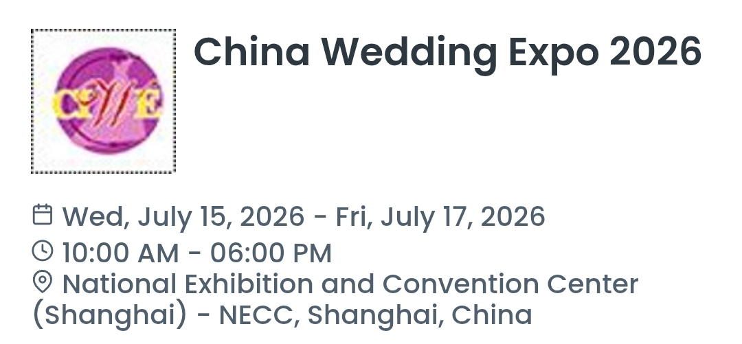 China Wedding Expo 2026