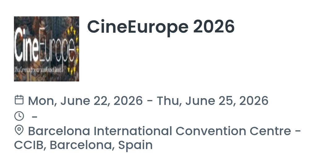 CineEurope 2026