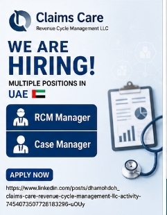 🏥 Claims Care Revenue Cycle Management LLC is hiring!