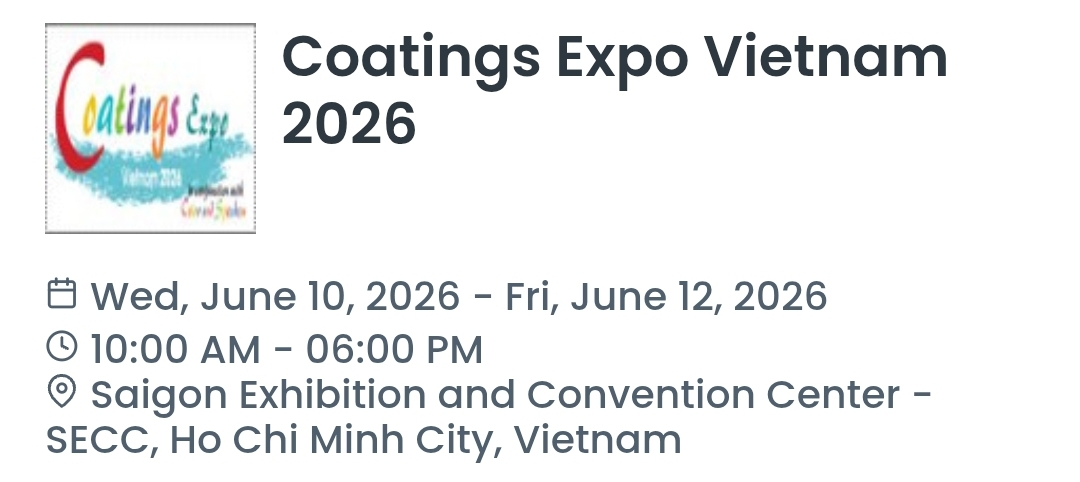Coatings Expo Vietnam 2026
