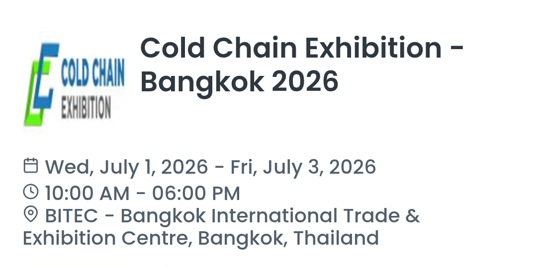 Cold Chain Exhibition - Bangkok 2026