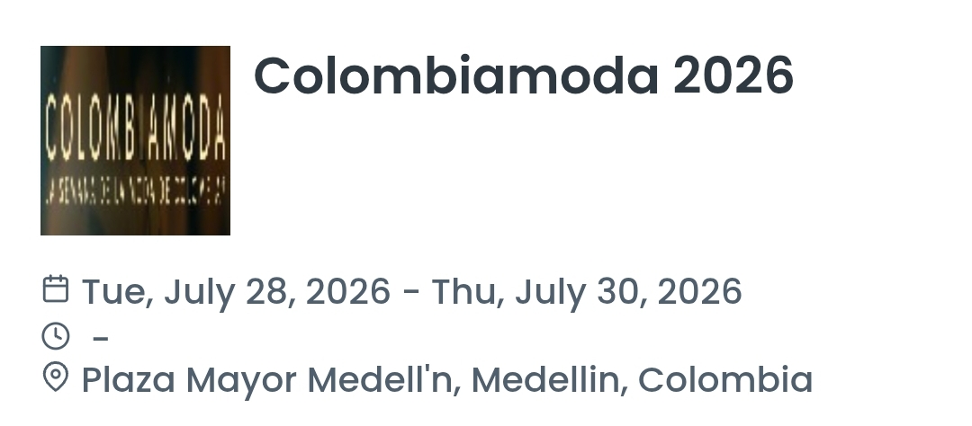 Colombiamoda 2026