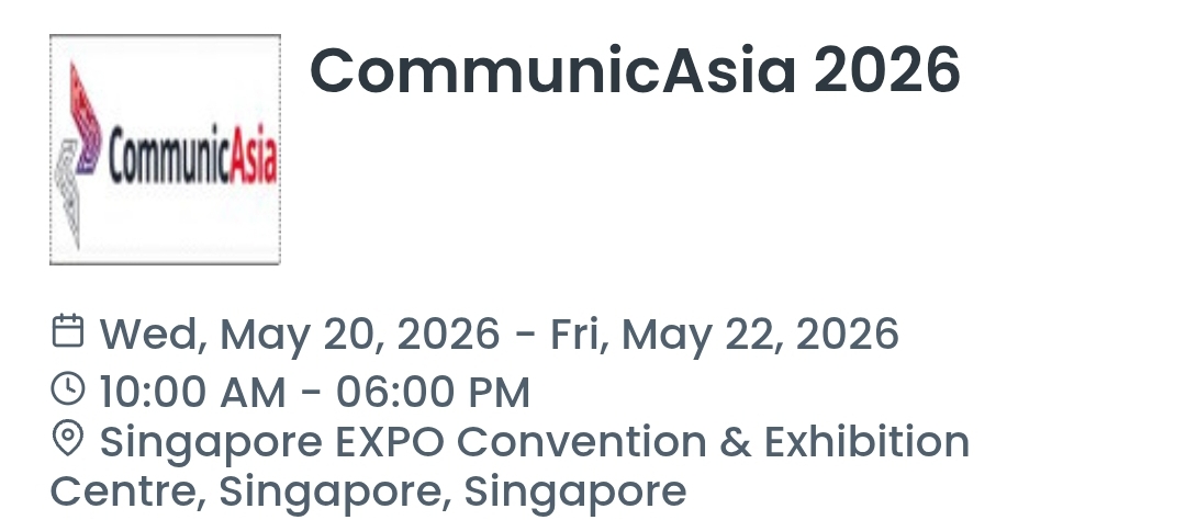 CommunicAsia 2026