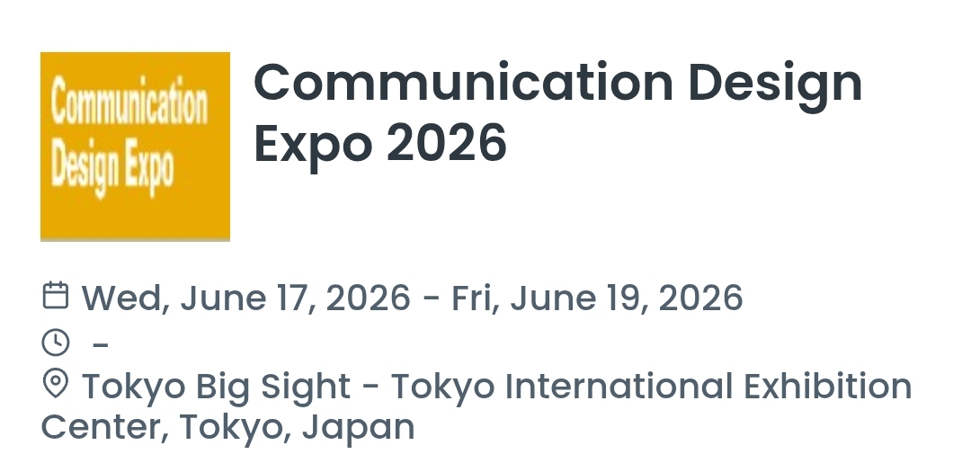 Communication Design Expo 2026