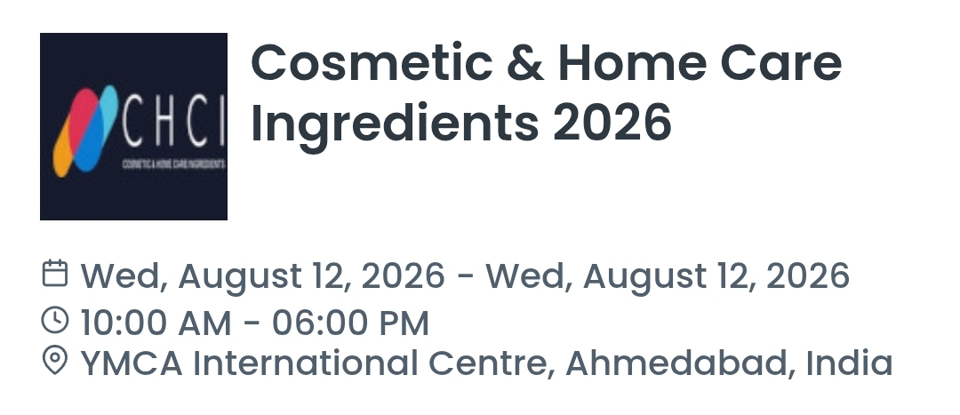 Cosmetic & Home Care Ingredients 2026