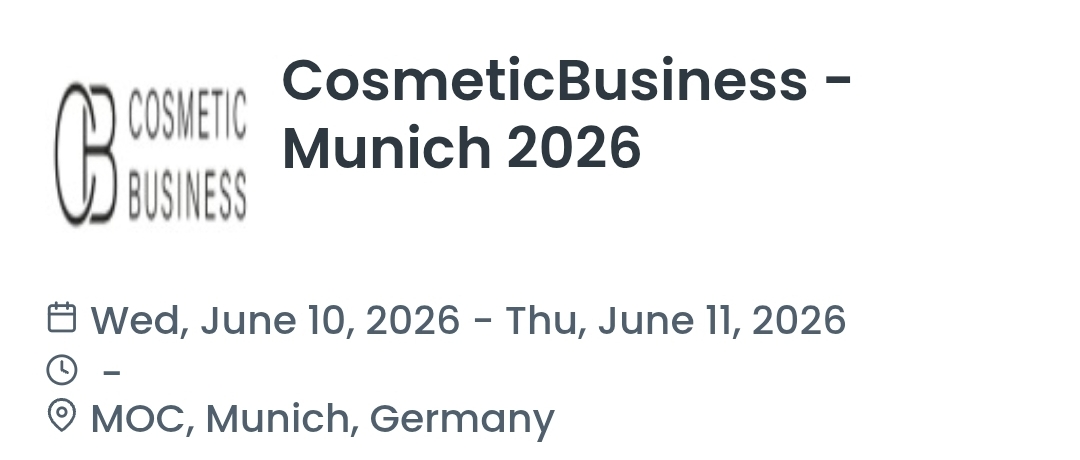 CosmeticBusiness - Munich 2026